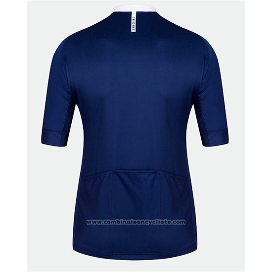 2018 Maillot Cyclisme Machine Club Bleu Manches Courtes et Cuissard