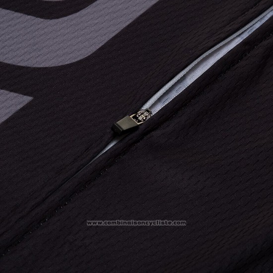 2019 Maillot Cyclisme Dna Noir Manches Courtes et Cuissard