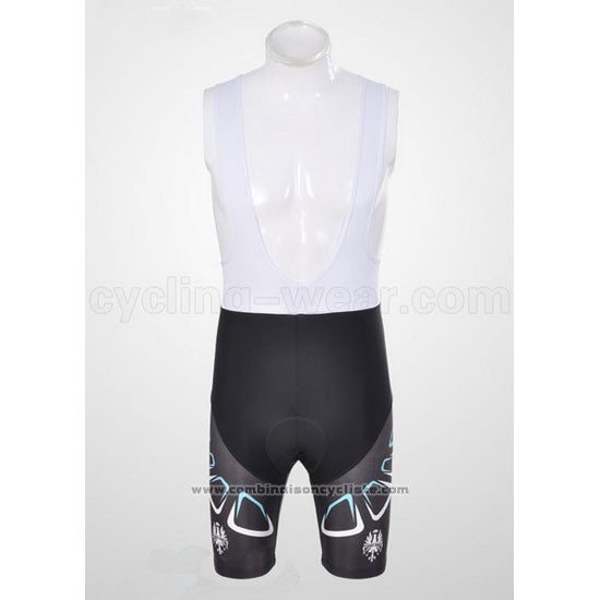 2011 Maillot Cyclisme Bianchi Noir Manches Courtes et Cuissard