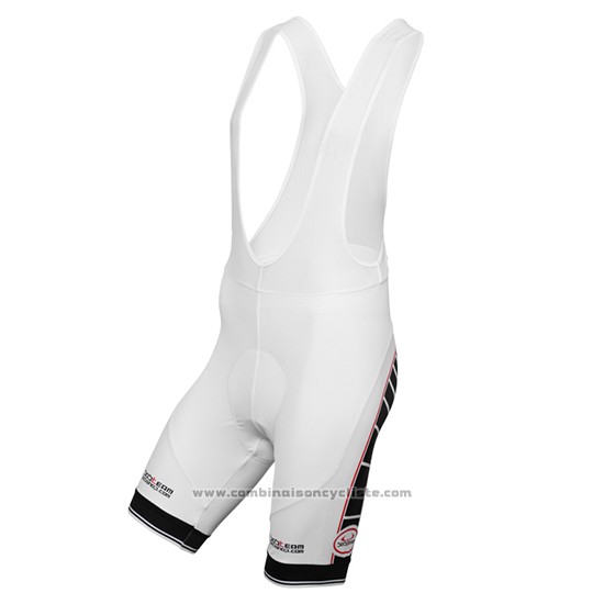 2016 Maillot Cyclisme Bobteam Blanc Manches Courtes et Cuissard