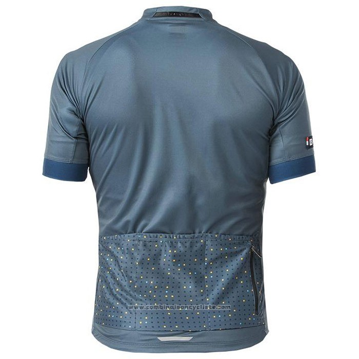 2020 Maillot Cyclisme Bontrage Gris Manches Courtes et Cuissard