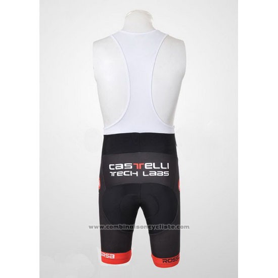2010 Maillot Cyclisme Castelli Noir et Blanc Manches Courtes et Cuissard