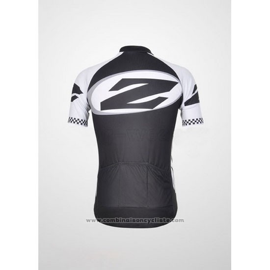 2011 Maillot Cyclisme Castelli Blanc et Noir Manches Courtes et Cuissard