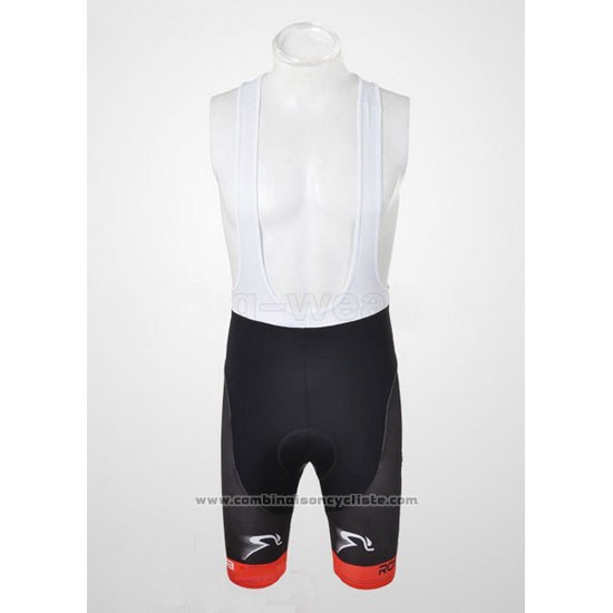 2011 Maillot Cyclisme Castelli Blanc et Orange Manches Courtes et Cuissard