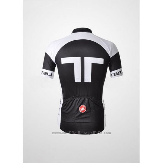 2011 Maillot Cyclisme Castelli Noir Manches Courtes et Cuissard