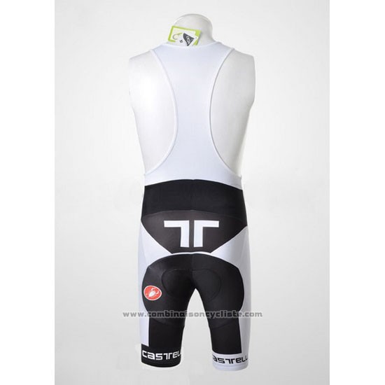 2011 Maillot Cyclisme Castelli Noir Manches Courtes et Cuissard