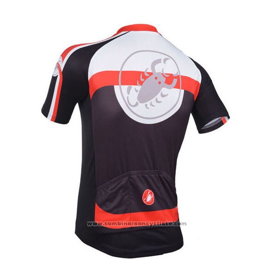 2013 Maillot Cyclisme Castelli Noir Manches Courtes et Cuissard