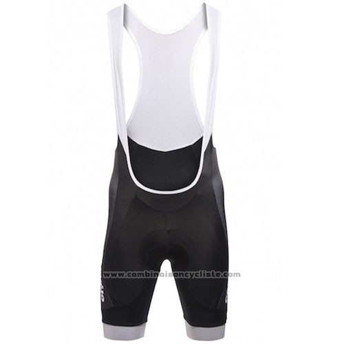 2016 Maillot Cyclisme Castelli Cervelo et Blanc et Gris Manches Courtes et Cuissard