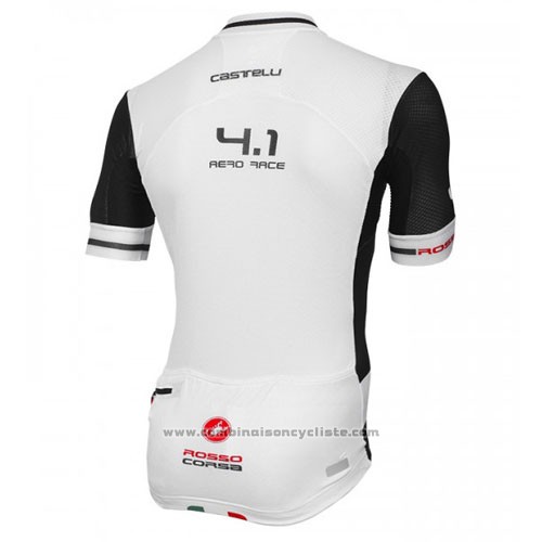 2016 Maillot Cyclisme Castelli Crema Manches Courtes et Cuissard