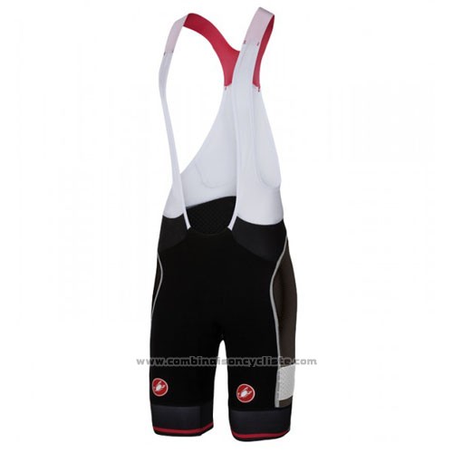 2016 Maillot Cyclisme Castelli Crema Manches Courtes et Cuissard