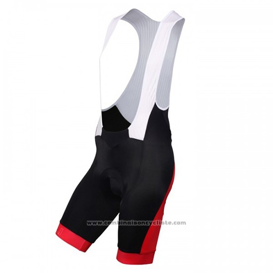2016 Maillot Cyclisme Castelli Rouge Blanc Manches Courtes et Cuissard
