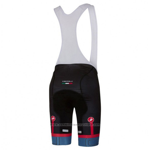 2018 Maillot Cyclisme Castelli Vert Militare Manches Courtes et Cuissard