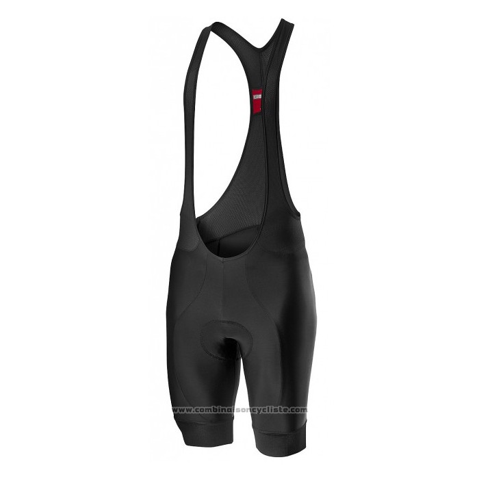 2020 Maillot Cyclisme Castelli Rouge Bleu Manches Courtes et Cuissard