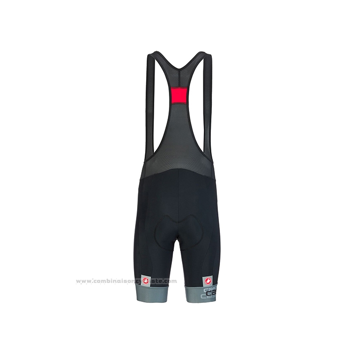 2021 Maillot Cyclisme Castelli Marron Manches Courtes et Cuissard
