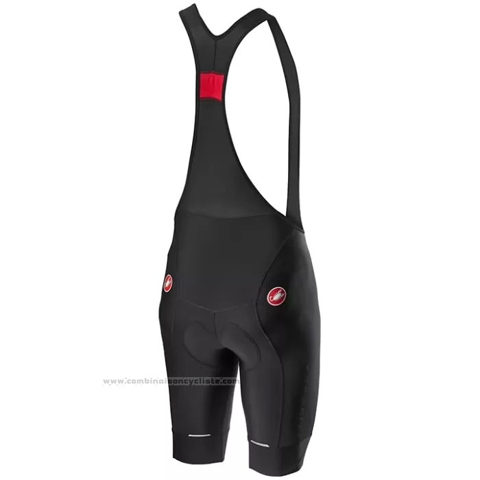 2022 Maillot Cyclisme Castelli Profond Gris Manches Courtes et Cuissard