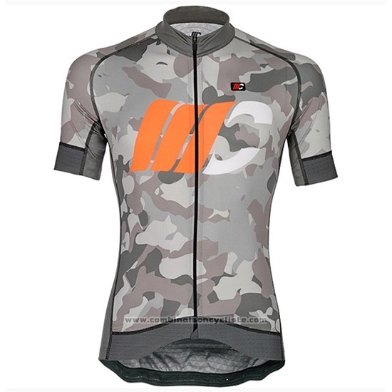 2018 Maillot Cyclisme Cipollini Prestig Camo Camouflage Orange Manches Courtes et Cuissard