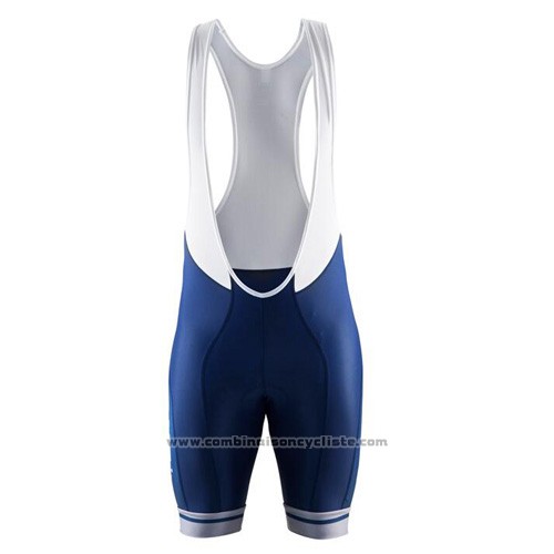 2016 Maillot Cyclisme Craft Blanc et Bleu Manches Courtes et Cuissard
