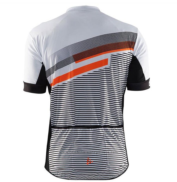 2017 Maillot Cyclisme Craft Gris Manches Courtes et Cuissard