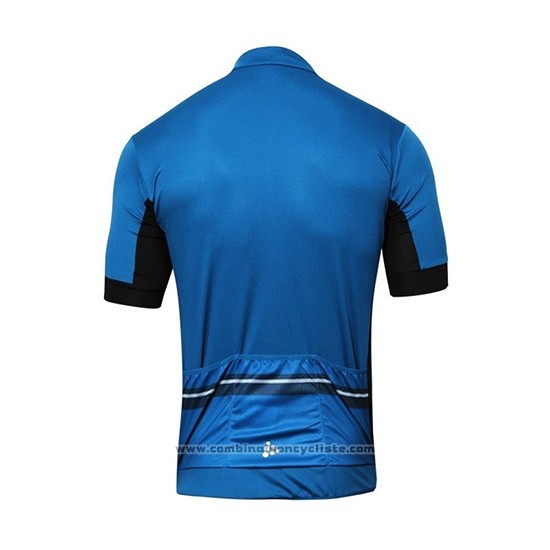 2018 Maillot Cyclisme Craft Bleu Manches Courtes et Cuissard