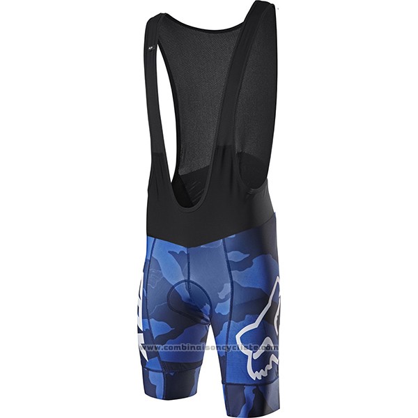 2017 Maillot Cyclisme Fox Ascent Comp Violet Manches Courtes et Cuissard