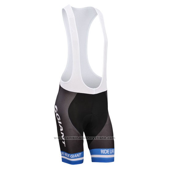 2013 Maillot Cyclisme Giant Blanc et Azur Manches Courtes et Cuissard
