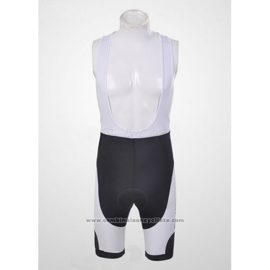 2011 Maillot Cyclisme Giordana Noir Blanc Manches Courtes et Cuissard
