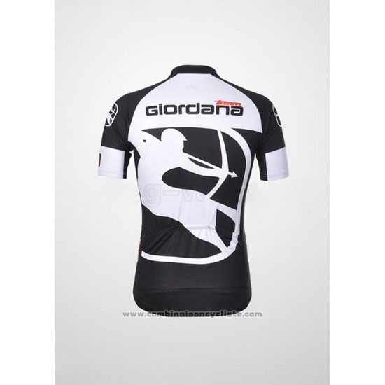 2011 Maillot Cyclisme Giordana Noir Manches Courtes et Cuissard