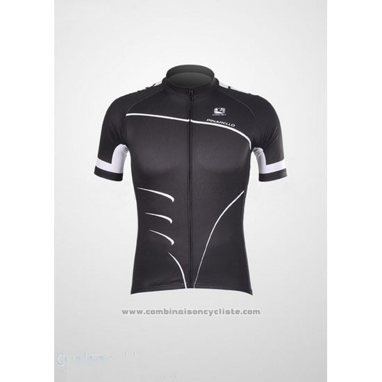 2012 Maillot Cyclisme Giordana Noir Manches Courtes et Cuissard