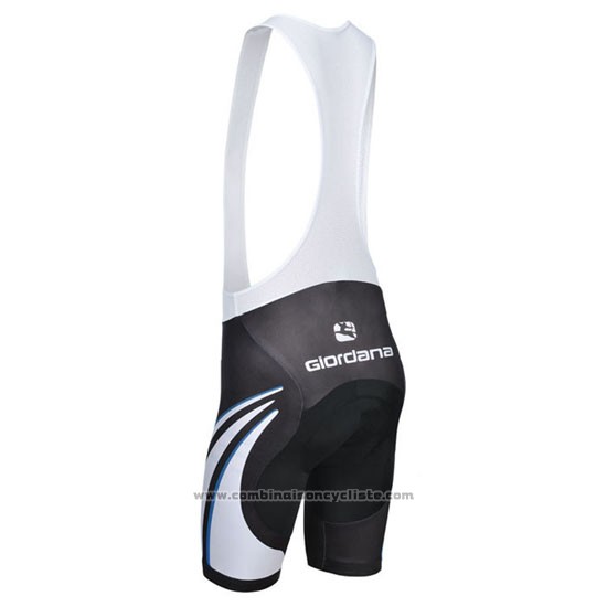 2014 Maillot Cyclisme Giordana Blanc Manches Courtes et Cuissard