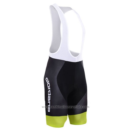 2015 Maillot Cyclisme Giordana Noir et Blanc Manches Courtes et Cuissard