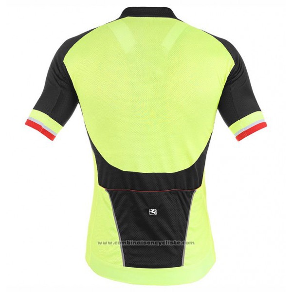 2017 Maillot Cyclisme Giordana Jaune Manches Courtes et Cuissard