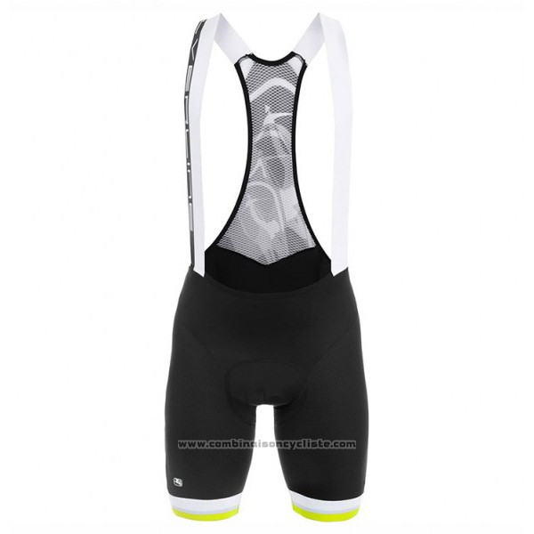2017 Maillot Cyclisme Giordana Jaune Manches Courtes et Cuissard
