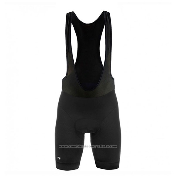 2017 Maillot Cyclisme Giordana Silver Line Noir Manches Courtes et Cuissard