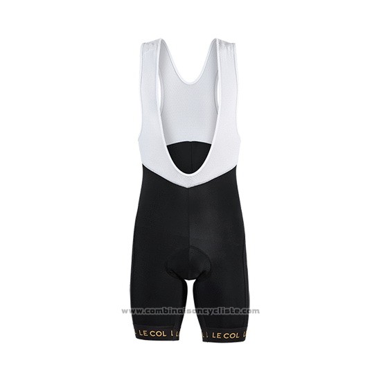 2019 Maillot Cyclisme Lecol Noir Manches Courtes et Cuissard