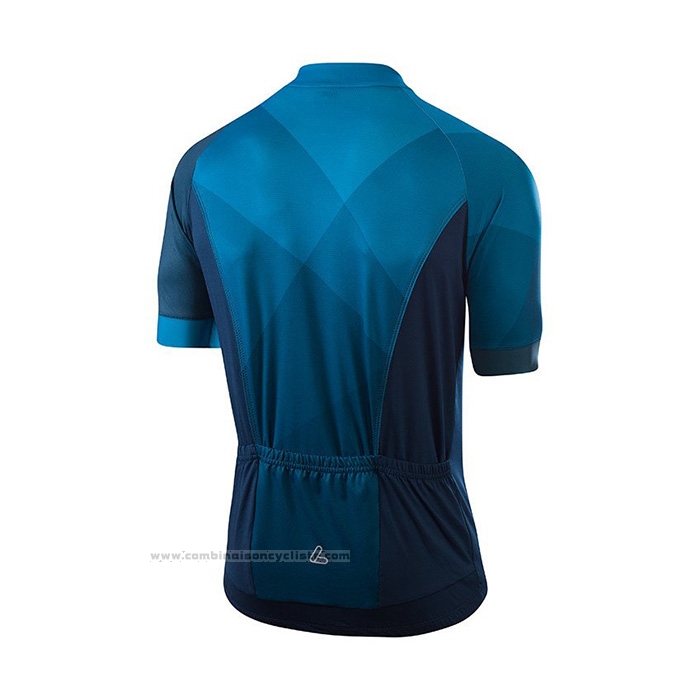 2021 Maillot Cyclisme Loffler Bleu Manches Courtes et Cuissard