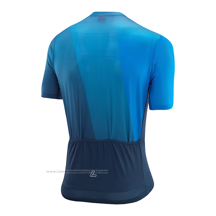 2022 Maillot Cyclisme Loffler Bleu Manches Courtes et Cuissard