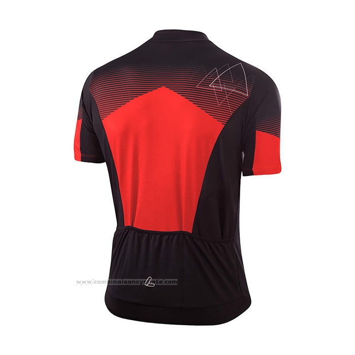 2022 Maillot Cyclisme Loffler Rouge Manches Courtes et Cuissard