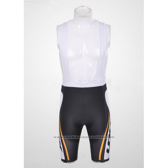 2011 Maillot Cyclisme Look Noir et Blanc Manches Courtes et Cuissard