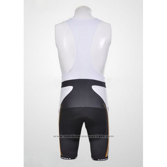 2011 Maillot Cyclisme Look Noir et Blanc Manches Courtes et Cuissard