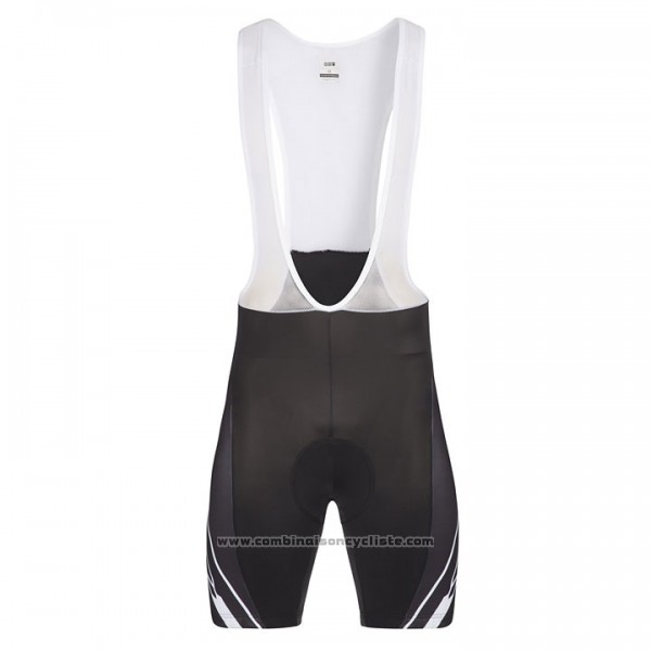 2017 Maillot Cyclisme Look Pro Equipo Noir et Blanc Manches Courtes et Cuissard