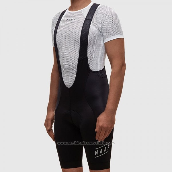2017 Maillot Cyclisme Maap Fat Stripe Bleu Manches Courtes et Cuissard