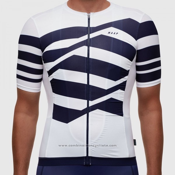 2017 Maillot Cyclisme Maap M-flag Pro Blanc Manches Courtes et Cuissard