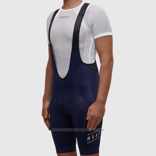 2017 Maillot Cyclisme Maap Profond Bleu Manches Courtes et Cuissard