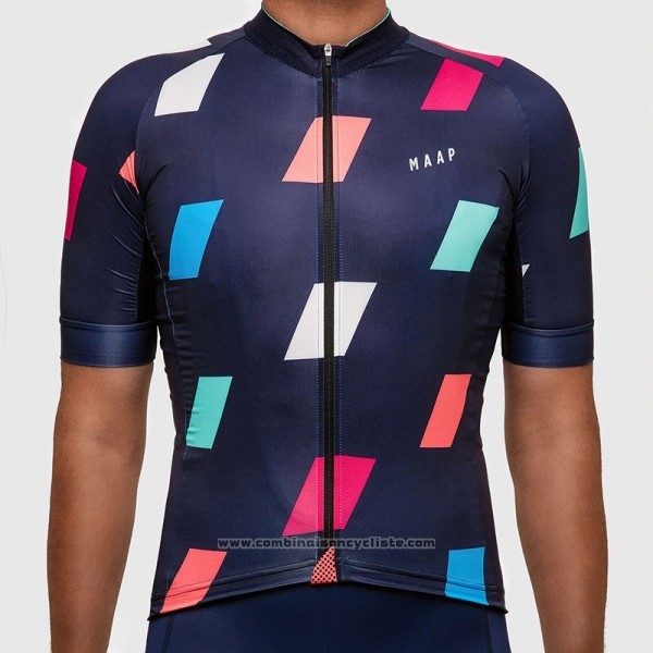 2017 Maillot Cyclisme Maap Tilt Noir Manches Courtes et Cuissard