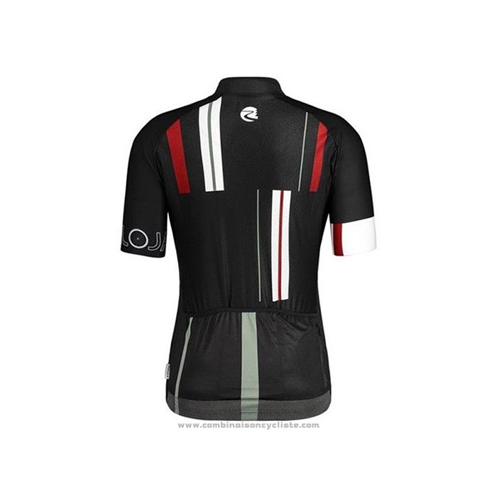 2020 Maillot Cyclisme Maloja Noir Manches Courtes et Cuissard