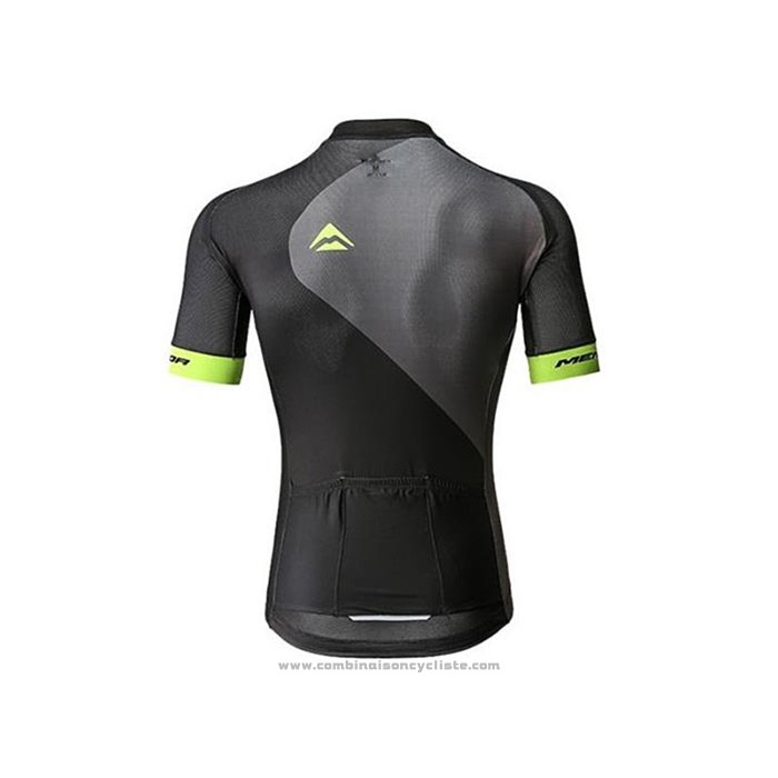 2020 Maillot Cyclisme Merida Jaune Noir Manches Courtes et Cuissard