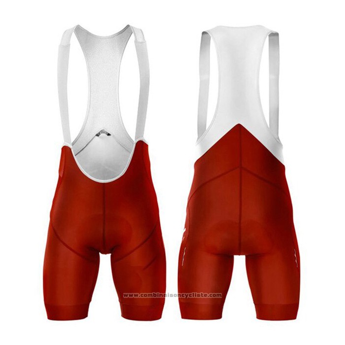 2020 Maillot Cyclisme NDLSS Rouge Manches Courtes et Cuissard