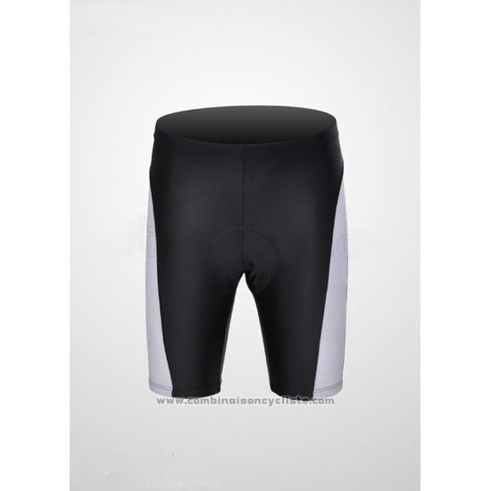 2010 Maillot Cyclisme Nalini Noir et Blanc Manches Courtes et Cuissard