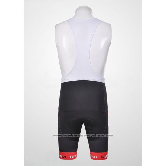 2012 Maillot Cyclisme Nalini Blanc et Noir Manches Courtes et Cuissard