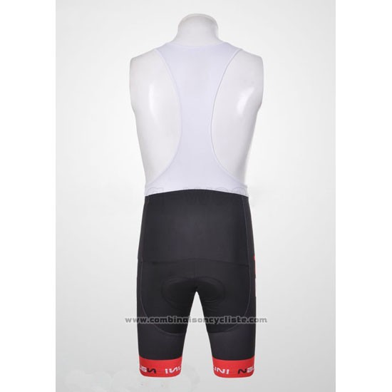 2012 Maillot Cyclisme Nalini Blanc et Noir Manches Courtes et Cuissard